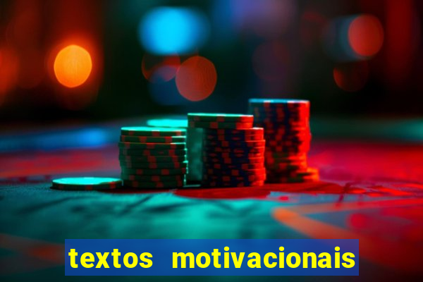 textos motivacionais para equipes